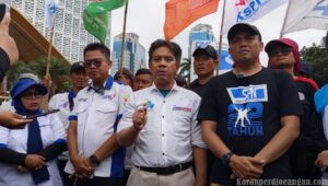 Tuntut Kemenkum Revisi SK, Jika Tidak: 2200 Buruh Pakerin Akan Konvoi Motor dari Mojokerto ke Jakarta