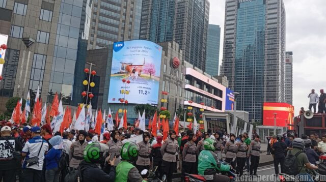 5 Hari Bertahan di Kemenkumham, Buruh Pakerin Bergerak ke LPS: Menagih Nasib 2500 Keluarga Pekerja