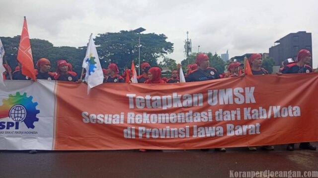 Buruh Jawa Barat dan Jakarta Akan Gelar Aksi Lanjutan ke Istana Negara