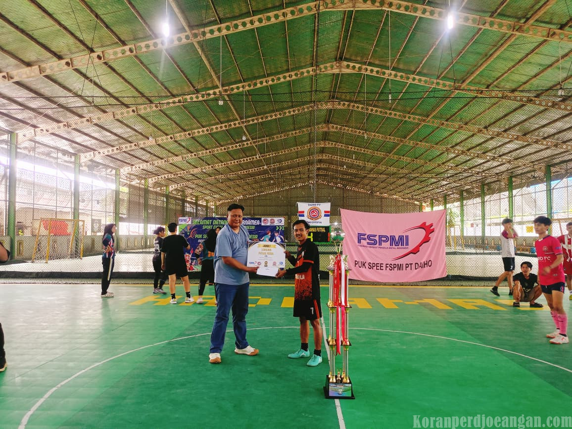 Serikat Pekerja FSPMI PT Daiho Indonesia Gelar Turnamen Futsal 2026