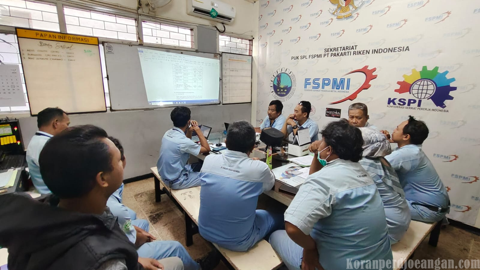 Serikat Pekerja FSPMI PT PARIN Lakukan Finalisasi Persiapan Agenda Puncak MUSNIK 9