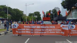 Upah Diklaim Disepakati, Buruh Membantah: Ribuan buruh KSPI Serbu Istana Negara Tuntut Upah 2026 Berbasis KHL
