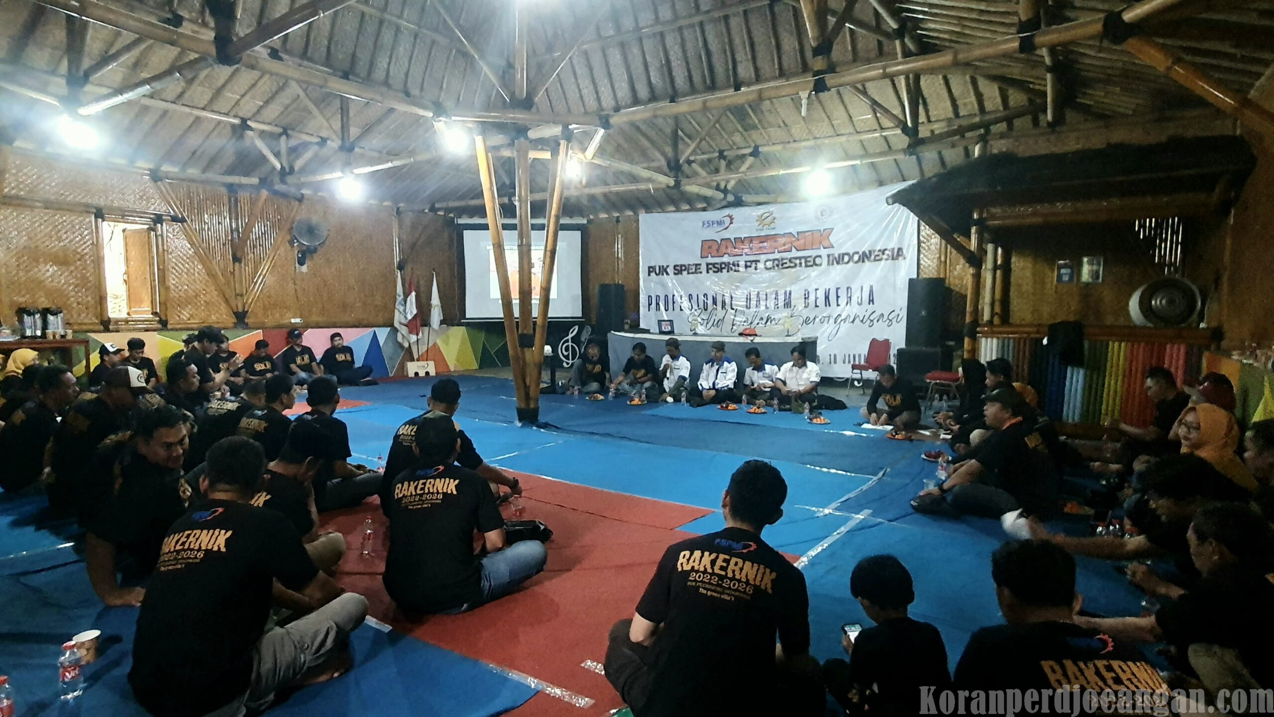 Awali Tahun 2026, PUK SPEE FSPMI PT Crestec Indonesia Gelar Rakernik di Bogor