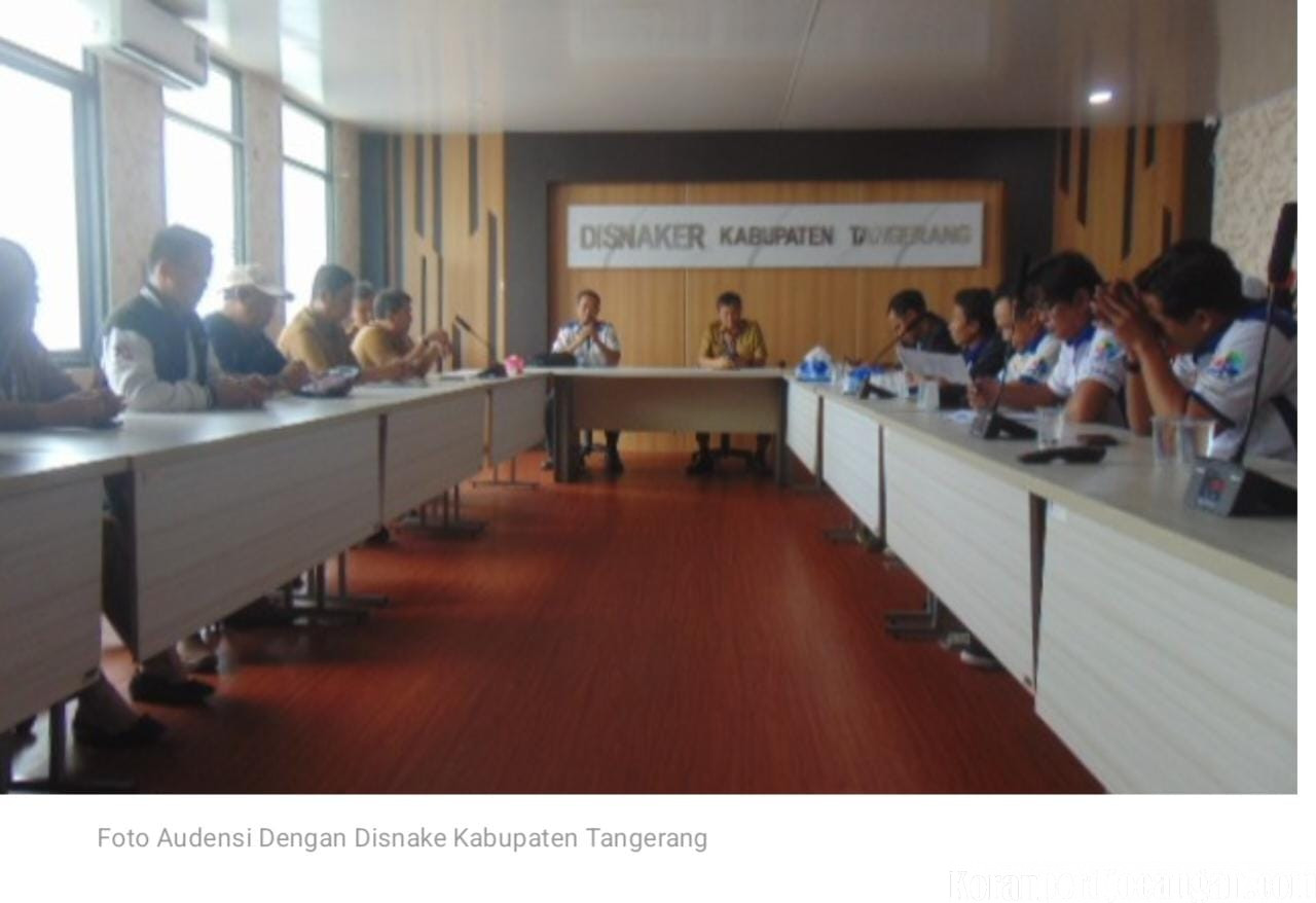 FSPMI Tangerang Raya Protes Keras Anjuran Disnaker atas Kasus PHK 41 Buruh PT Sinar Intan Putra Nusa