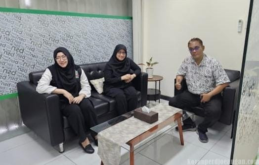 Jareta Kota Depok Jalin Silaturahmi dengan BSN Bahas Kemudahan KPR Syariah