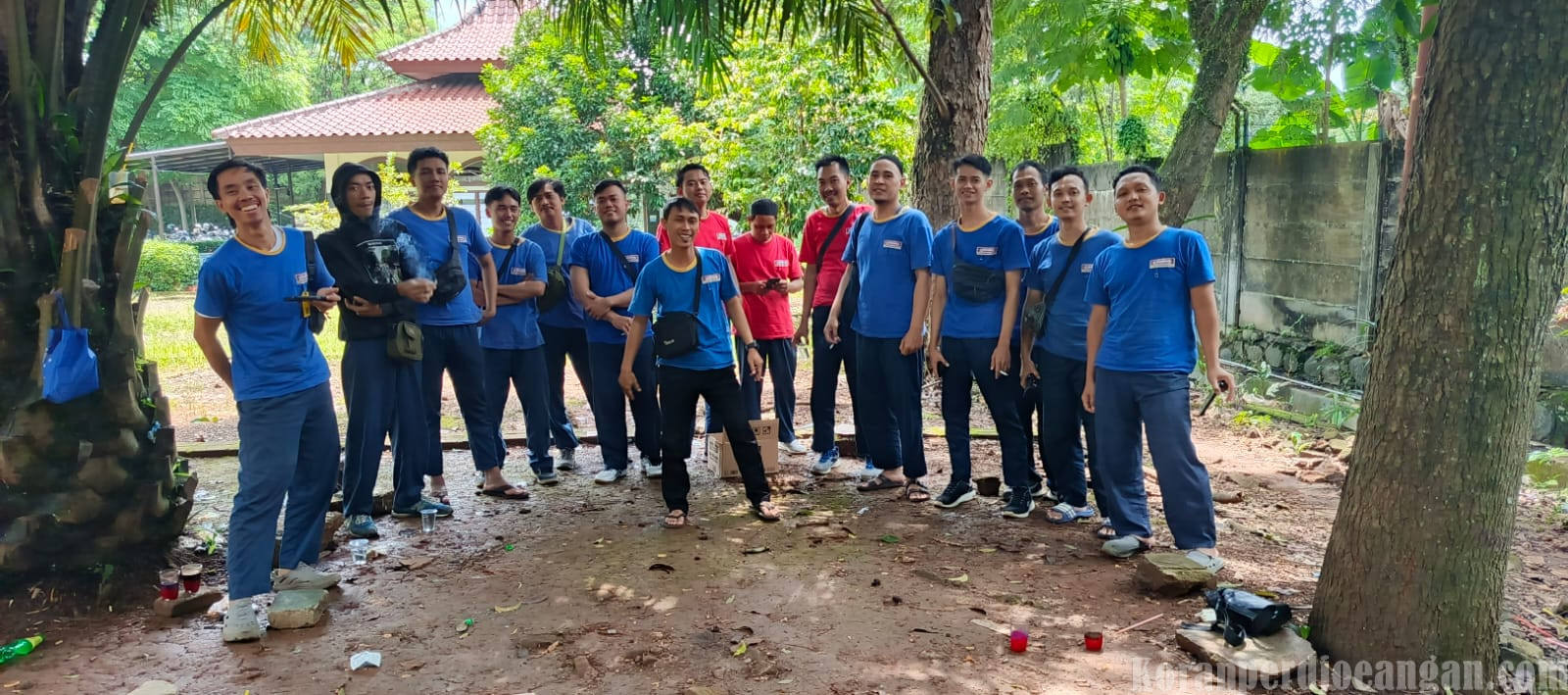 Hujan Tak Menghentikan Perjuangan, Serikat FSPMI Indomarco Prismatama Bogor Terus Konsolidasi