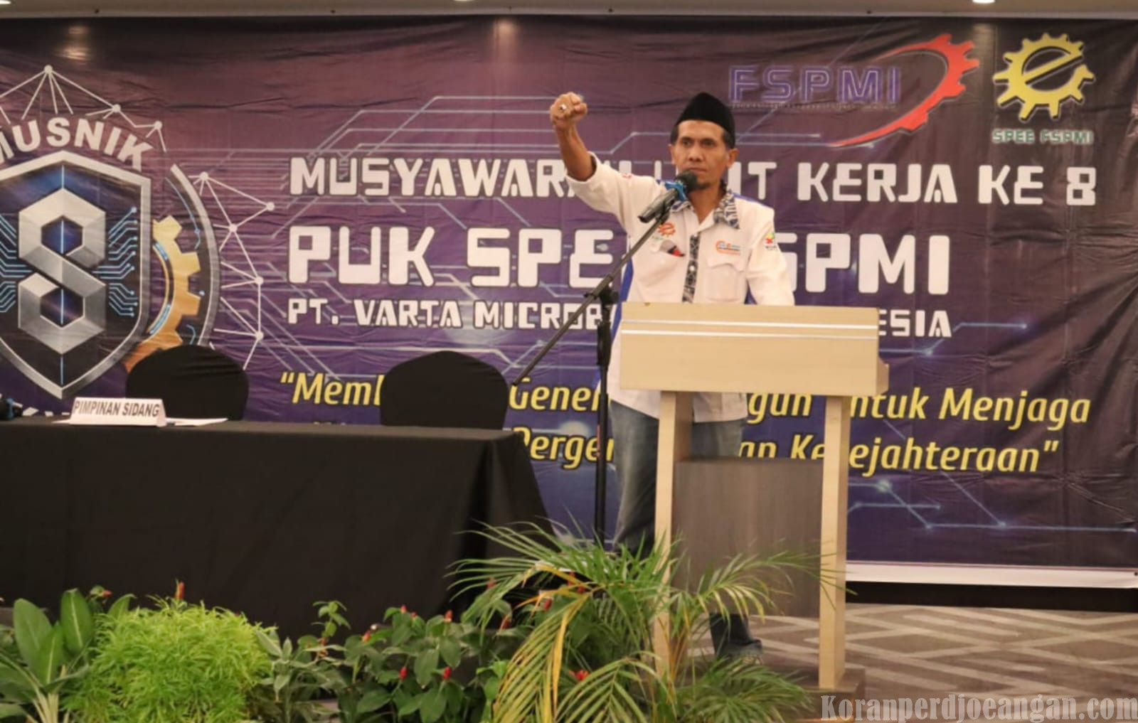 PC SPEE FSPMI Kota Batam Membuka Musnik 8 PUK PT Varta Batam