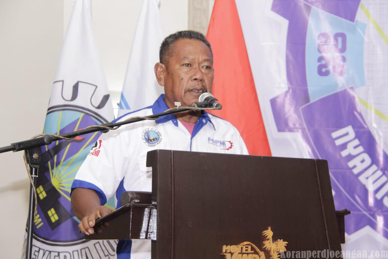 Semangat Perjuangan Buruh Tak Padam, Sesepuh FSPMI PT Pakarti Riken Indonesia (PARIN) Beri Pesan di Musnik