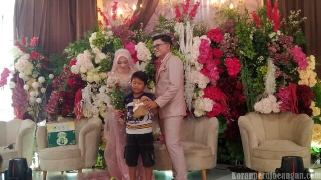 Imam dan Nazlia Mengikat Cinta dalam Janji Suci