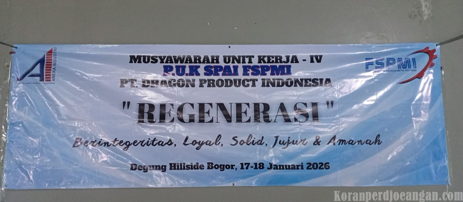 Menguatkan Soliditas dan Integritas, PUK SPAI FSPMI PT Dragon Product Indonesia Siap Gelar MUSNIK Ke-4