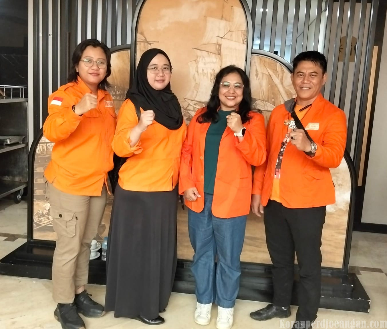 Perempuan Exco Partai Buruh Karawang Hadiri Kongres Perempuan Partai Buruh, Suara Marsinah Resmi Jadi Sayap Nasional