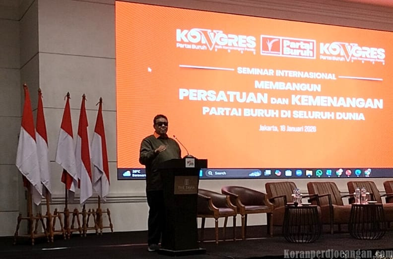Seminar Internasional Partai Buruh: Satukan Gerakan, Menangkan Perjuangan Buruh Dunia