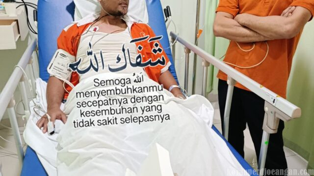 KC FSPMI Pasuruan Raya, Satya Agung Tri Subagyo Jatuh Sakit Usai Hadiri Kongres Pekerja Perempuan Muda di Jakarta