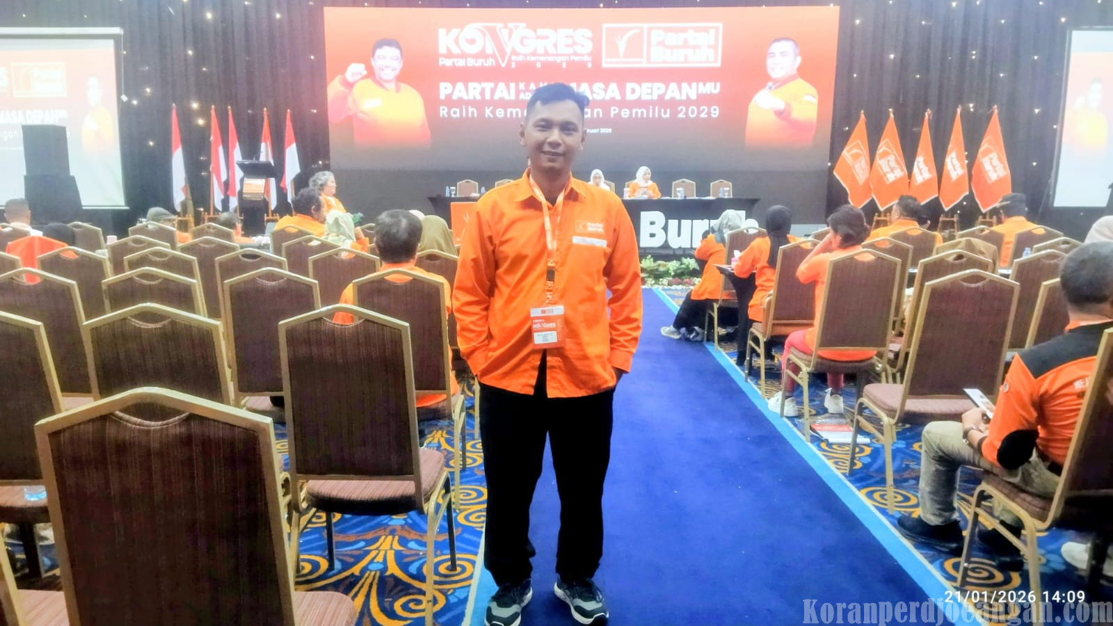 Kongres V Jadi Momentum, Ketua EXCO Kediri Dorong Program Nyata untuk Pekerja dan Petani
