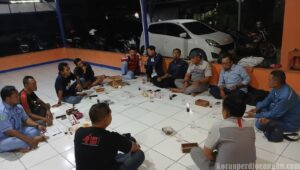 Jelang Lomba Orasi, Panitia HUT 14 FKJ Adakan Rapat Bersama Garda Metal