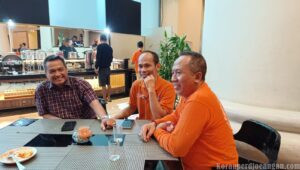 Aktivis Serikat FSPMI di Kongres V Partai Buruh