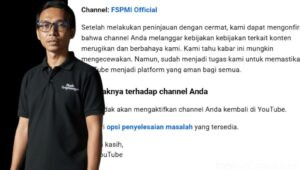 YouTube Tolak Banding, Channel FSPMI Official dan Pijar Official Tak Bisa Dipulihkan