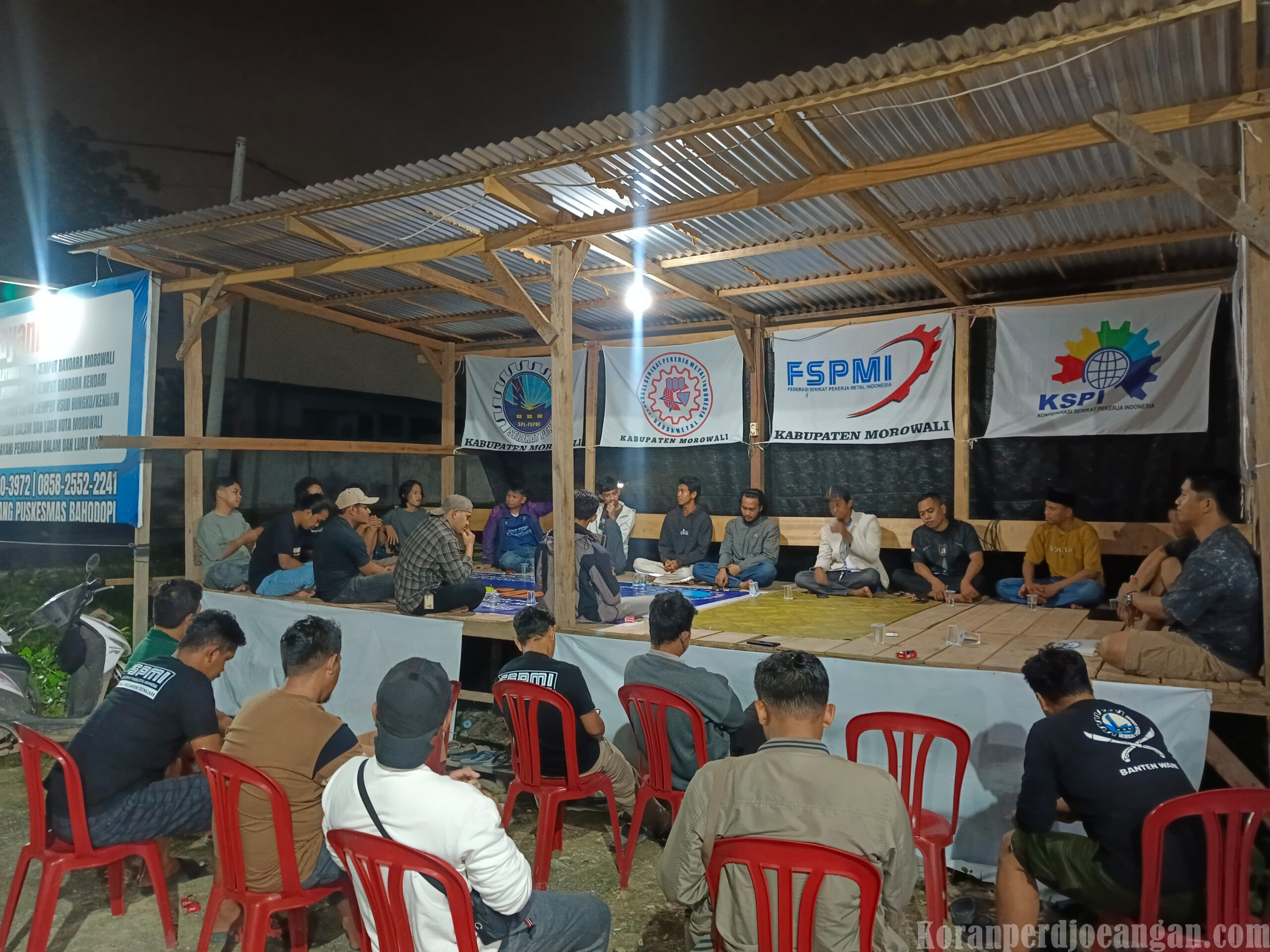 Tingkatkan Kapasitas Anggota PUK SPL FSPMI Morowali Gelar Pendidikan Dasar Gabungan