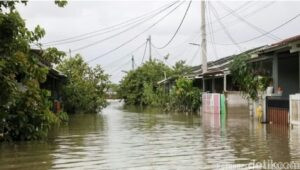 Perumahan Subsidi di Sukamekar, Bekasi Terendam Banjir Setinggi 2 Meter