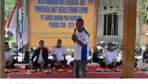 PUK SPAMK FSPMI PT Surya Shuenn Yueh Industry Gelar Musnik VIII, Perkuat Demokrasi Organisasi dan Regenerasi Kepemimpinan