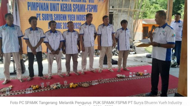 Musnik VIII PUK SPAMK FSPMI PT Surya Shuenn Yueh Industry Tetapkan Kepengurusan Periode 2026–2029