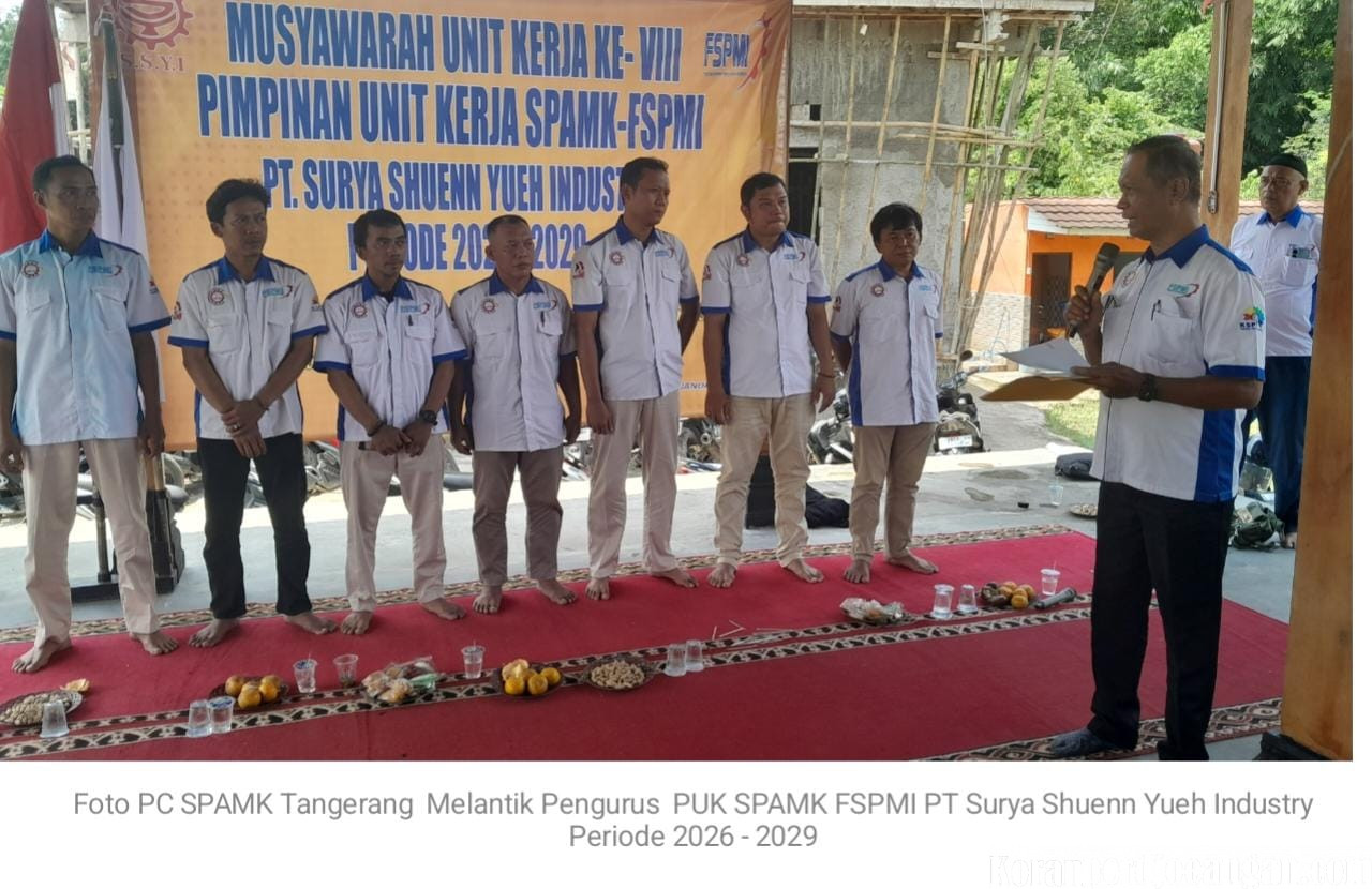 Musnik VIII PUK SPAMK FSPMI PT Surya Shuenn Yueh Industry Tetapkan Kepengurusan Periode 2026–2029