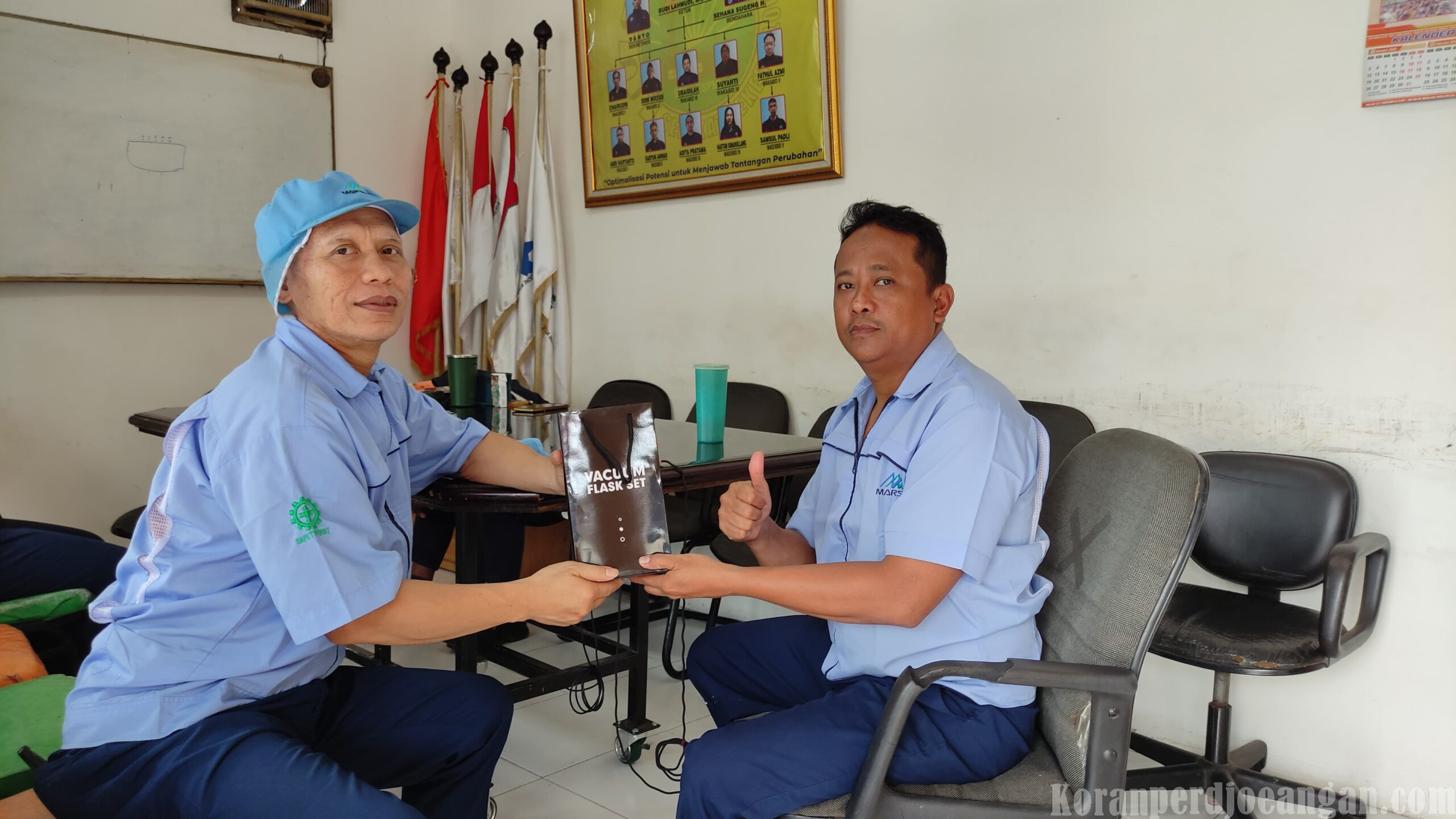 Ketua PUK SPL FSPMI Terima Momentum Pamitan Anggota Jelang Purna Tugas