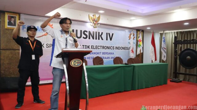 Membangun Kesejahteraan Anggota! Semangat Musnik IV PUK FSPMI PT TDK Batam