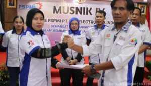 Yusia Marlin, Srikandi FSPMI Yang Kembali Memimpin PUK FSPMI PT TDK Batam
