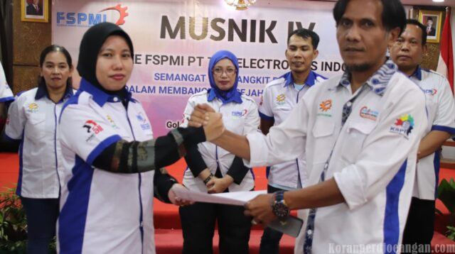 Yusia Marlin, Srikandi FSPMI Yang Kembali Memimpin PUK FSPMI PT TDK Batam