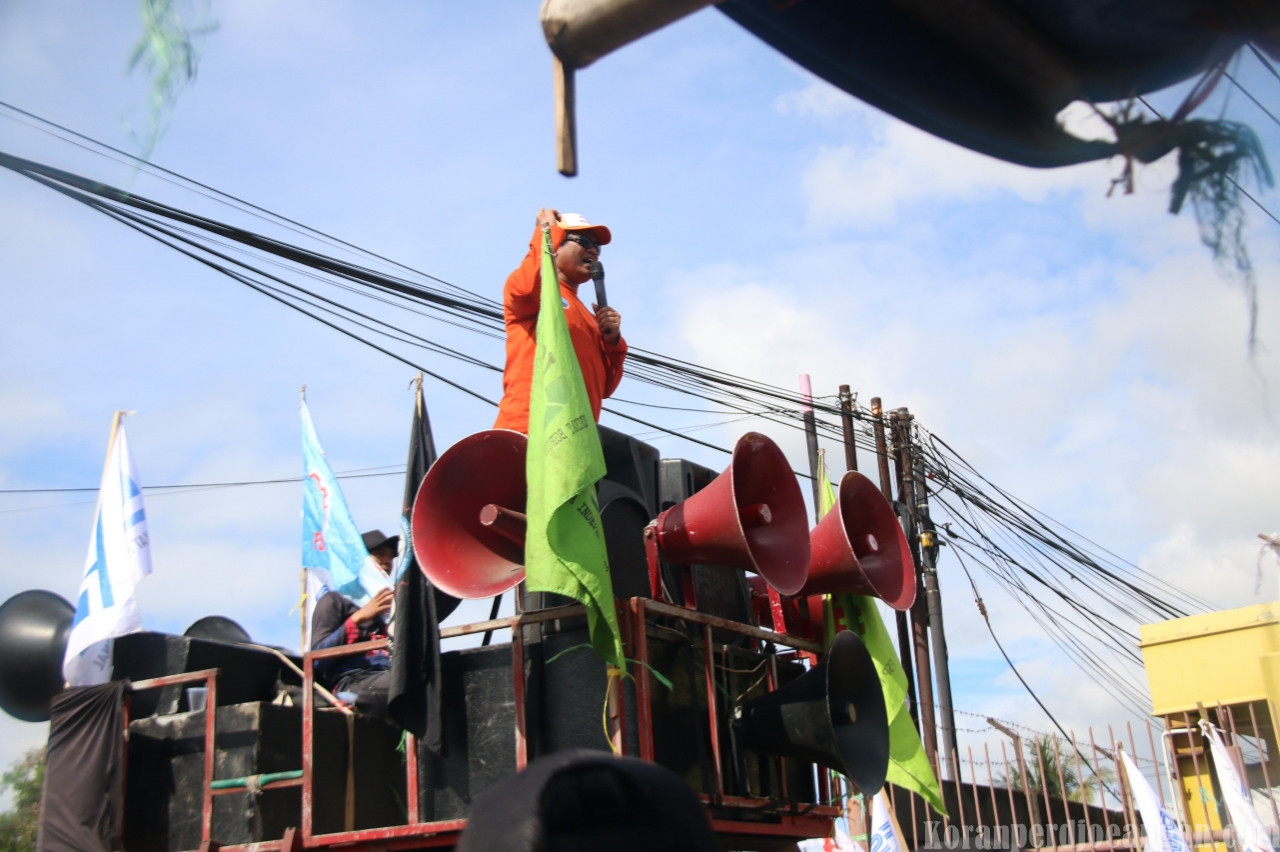 Aksi Buruh PT Namasindo Plas Jadi Titik Awal Perlawanan Panjang, FSPMI Tegaskan: 365 Hari ke Depan Kami Akan Terus Bergerak