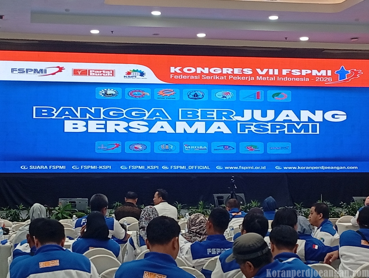 Kongres VII FSPMI: Melanjutkan Estafet Perjuangan Buruh dari Reformasi hingga Masa Depan