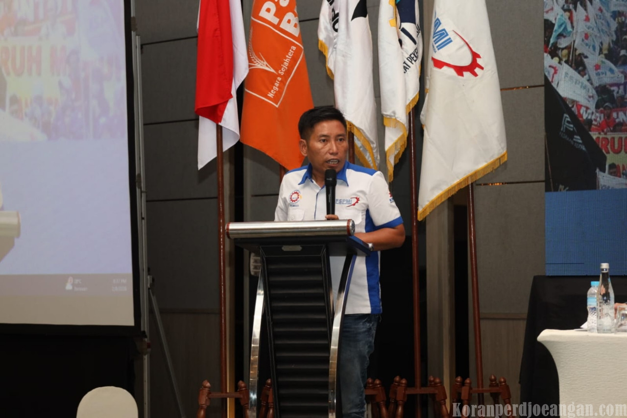 Voting Menentukan Suparno Terpilih Sebagai Presiden FSPMI 2026-2031