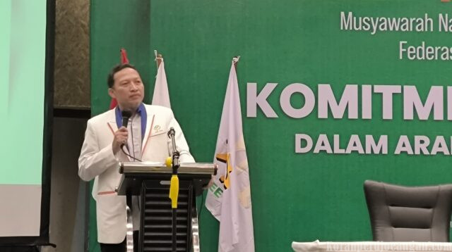 Buka Munas VII SPEE FSPMI, Abdul Bais Soroti Mekanisme Pemilihan Presiden FSPMI