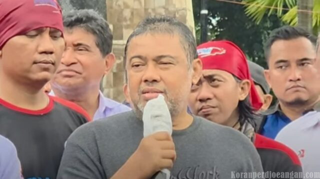 Tiga Konfederasi Besar Buruh Deklarasikan Perjuangan di Tugu Proklamasi