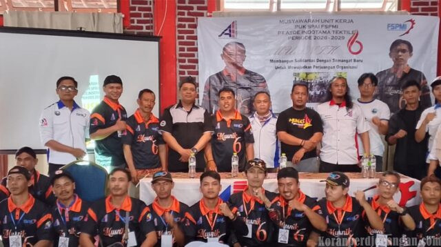 Susunan Pengurus Baru Serikat Pekerja FSPMI PT Ayou Indotama Textile Periode 2026–2029 Resmi Terbentuk