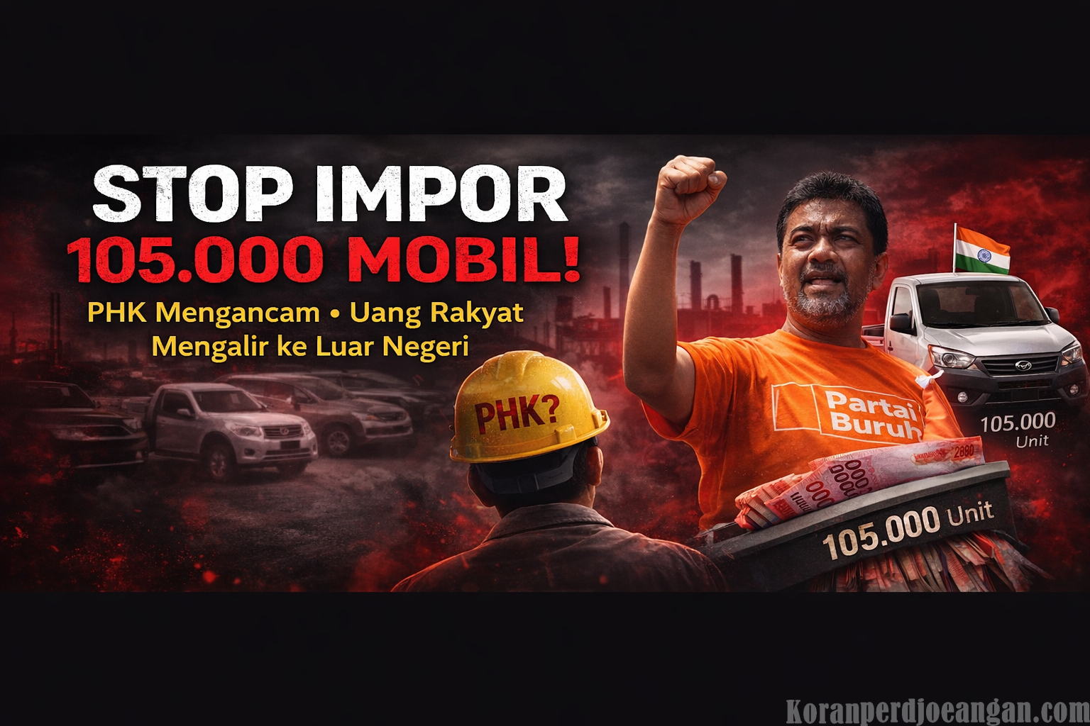 105.000 Pickup dari India, PHK di Depan Mata?