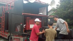 Si Jalu Bersolek Lagi: Mobil Komando FSPMI Hino Naik Kelas, Suara Perlawanan Dibuat Lebih Menggelegar