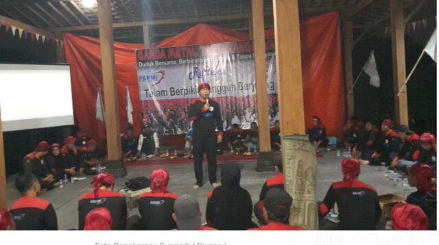 Pangkornas Garda Metal Supriadi (Piyong) Hadiri Refleksi Garda Metal Tangerang Raya, Tegaskan Soliditas dan Militansi