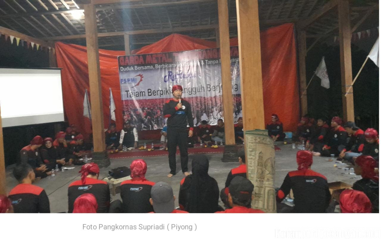Pangkornas Garda Metal Supriadi (Piyong) Hadiri Refleksi Garda Metal Tangerang Raya, Tegaskan Soliditas dan Militansi