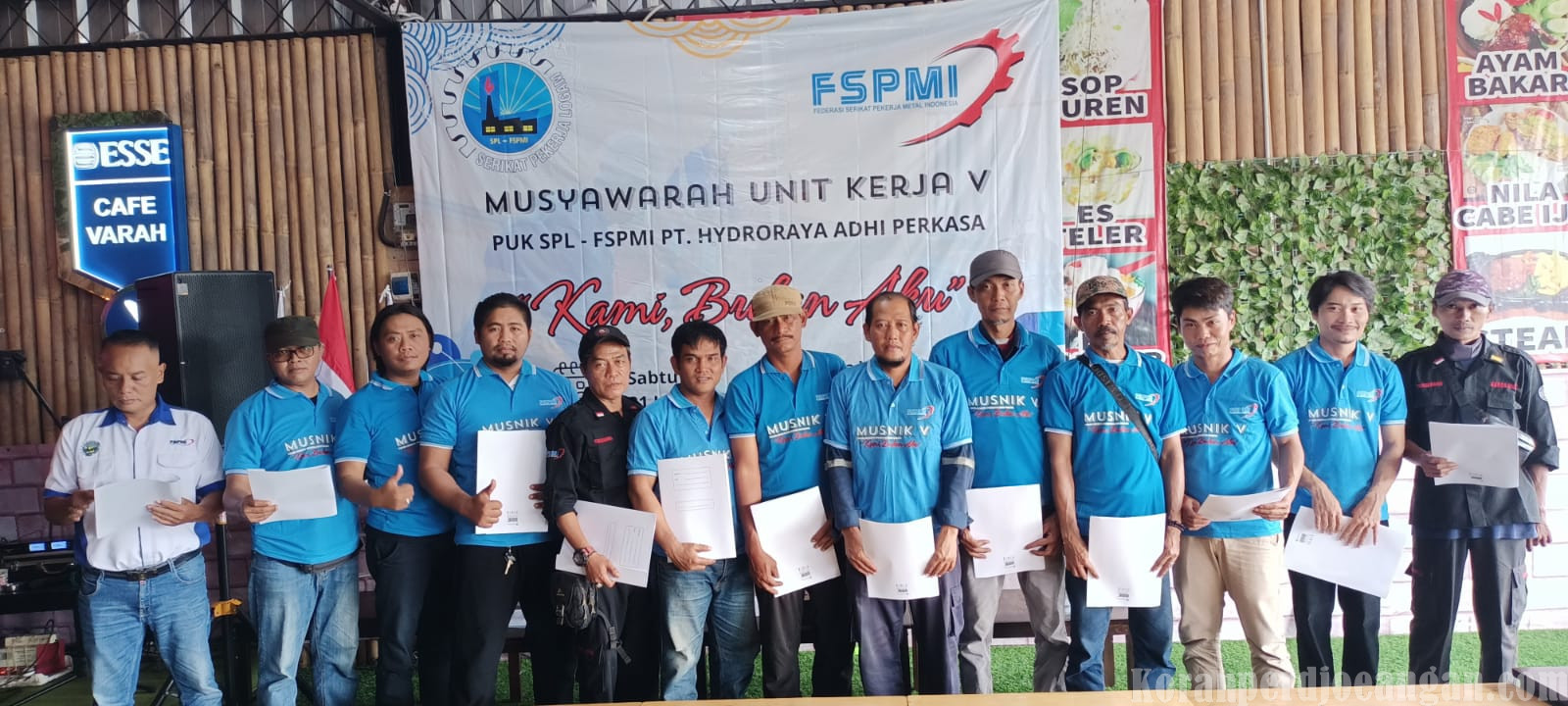 Inilah Susunan Pengurus PUK SPL FSPMI PT Hydroraya Adhi Perkasa Periode 2026 – 2030