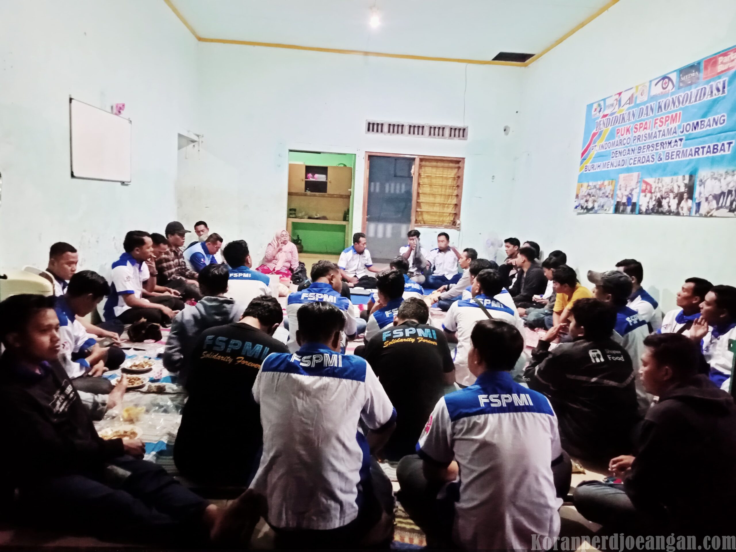PUK FSPMI PT Indomarco Prismatama Jombang Gelar Rapat Rutin, Pendidikan Dasar dan Sosialisasi Kenaikan Upah 2026