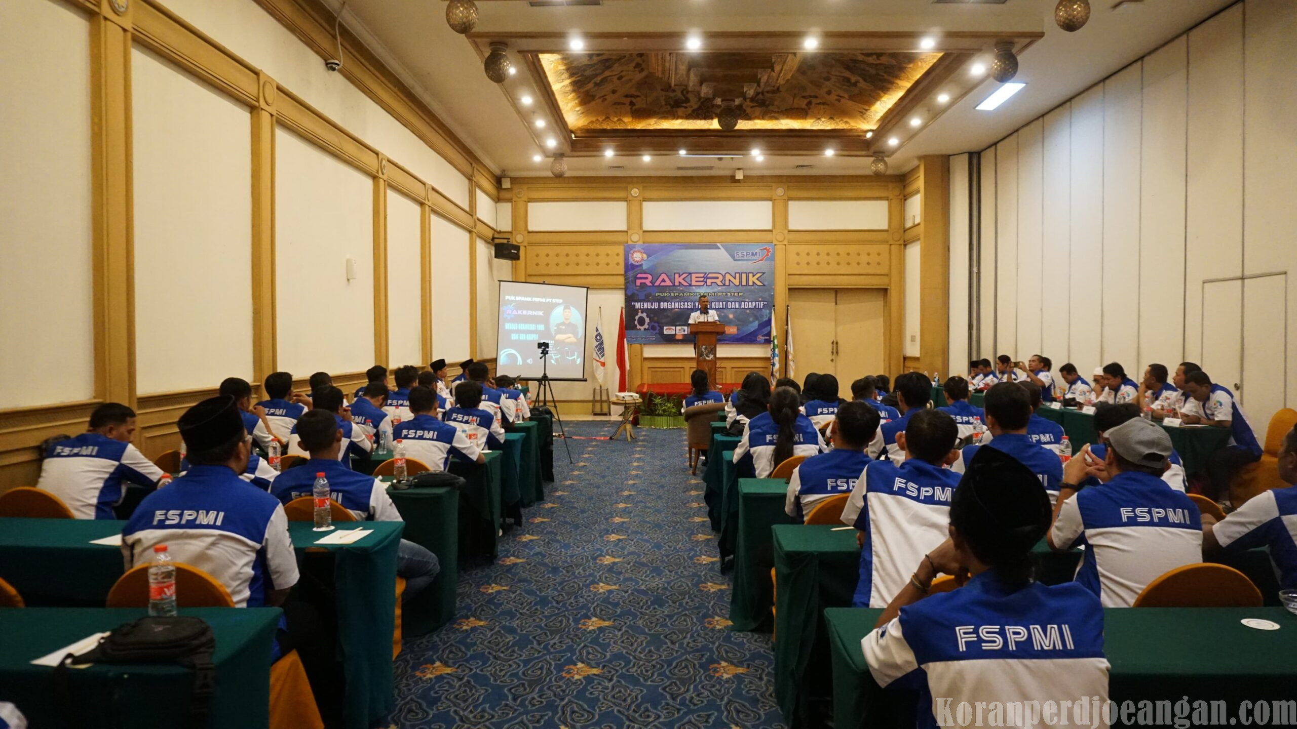 Evaluasi Program Kerja, PUK SPAMK FSPMI PT. STEP Adakan Rakernik