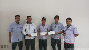 PUK SPEE FSPMI PT Umeda Salurkan Bantuan Untuk Anggota Terdampak Banjir