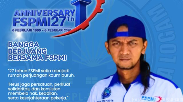 PUK SPL FSPMI PT Saranacentral Bajatama Tbk Tegaskan Komitmen Perjuangan di HUT ke-27 FSPMI