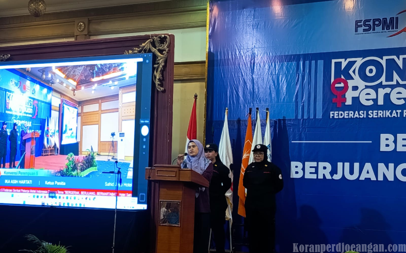 Ika Asih : Konvensi Perempuan FSPMI ke-5 “Move and The Best”