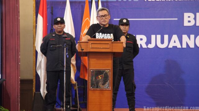 Presiden FSPMI Buka Konvensi Perempuan FSPMI Ke-5 : Organisasi Sudah Memfasilitasi