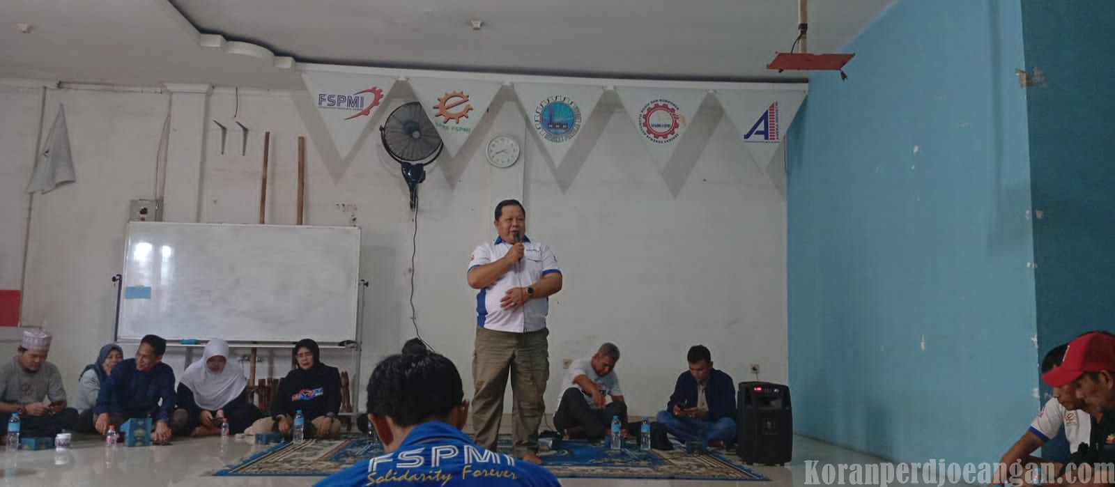 Ketua KC FSPMI Bogor Tegaskan Kebersamaan dalam Tasyakuran HUT ke-27 FSPMI