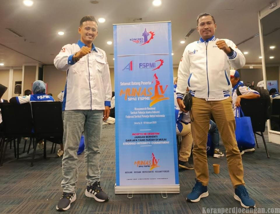 Reuni Ketua PUK Lama dan Baru Warnai Kongres VII dan Munas FSPMI 2026