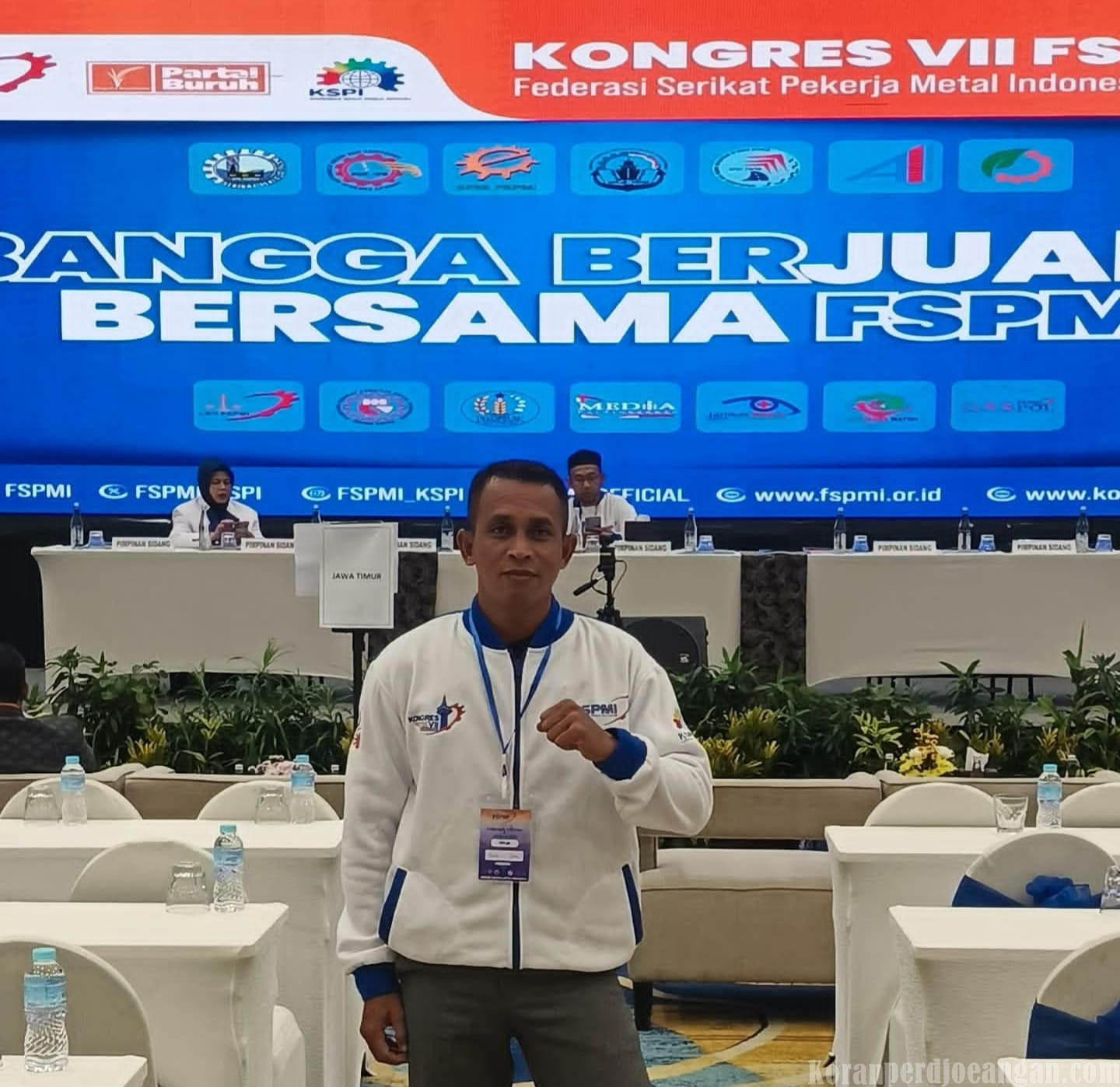 KC FSPMI Ketapang Tunjukkan Militansi Perjuangan Buruh di Kongres VII FSPMI Ancol